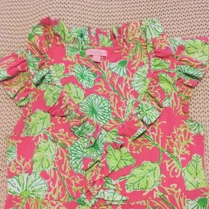Lilly Pulitzer Pink Print Sleeveless Dress